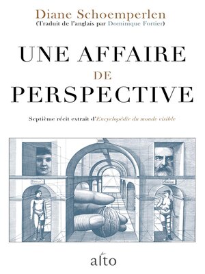 cover image of Une affaire de perspective